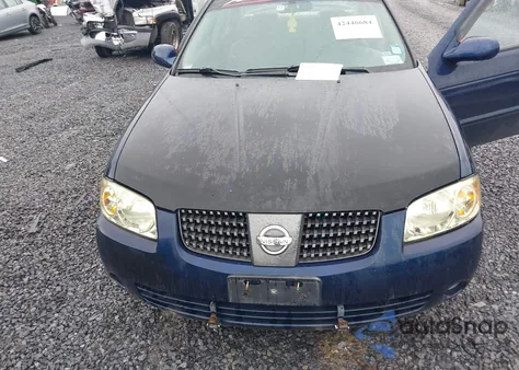 2005 Nissan Sentra 1.8/1.8S из США, поврежденный, VIN 3N1CB51D85L486835